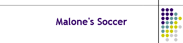 Malone's Soccer
